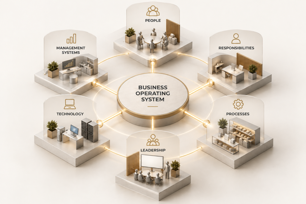 Our transformation addresses six interconnected areas